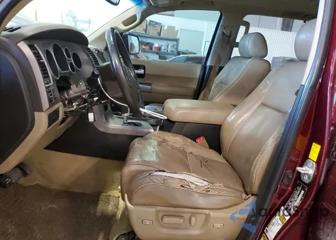 2010 Toyota Sequoia Limited z USA, uszkodzony, nr VIN 5TDJW5G13AS029053